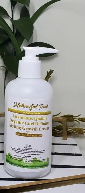 Curl Defining Growth Styling Cream - MODERN GIRL TREND INC.