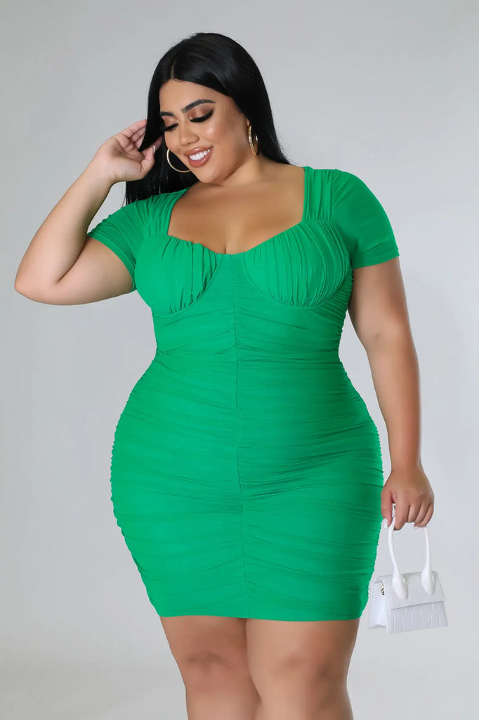I Have Arrived Plus Size Party Dress - MODERN GIRL TREND INC.