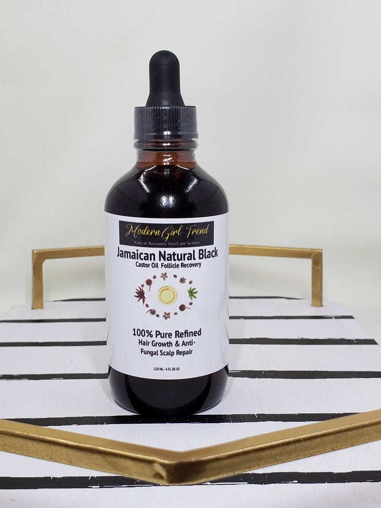 JAMAICAN BLACK CASTOR OIL (ORGANIC COLD PRESS SCENT IS REMOVED) - MODERN GIRL TREND INC.