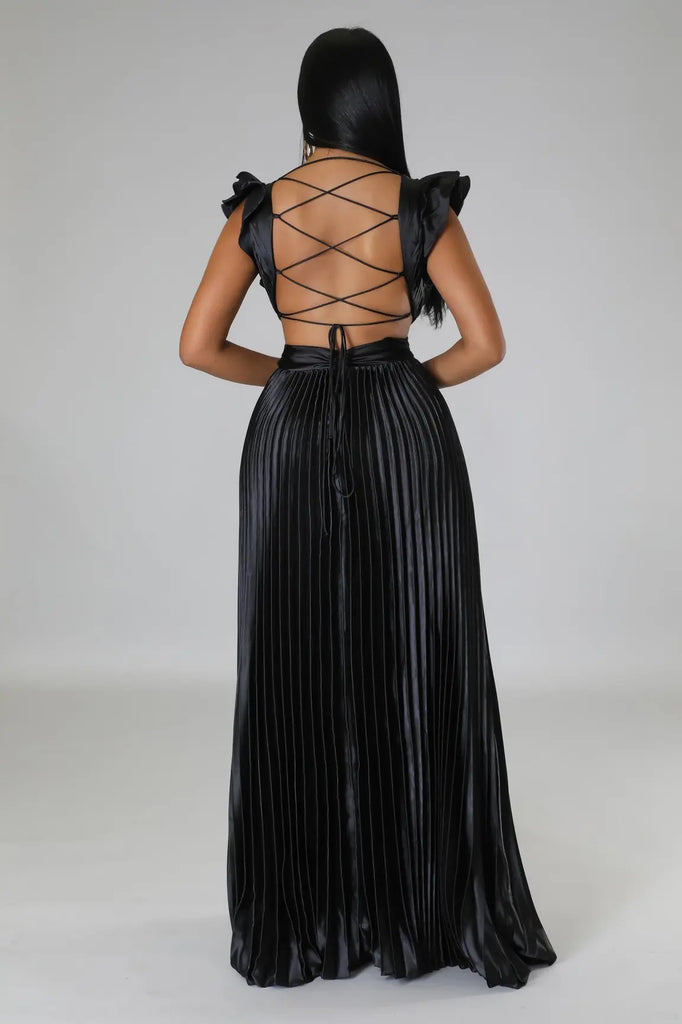 Modern Date Night Couture Maxi Dress - MODERN GIRL TREND INC.